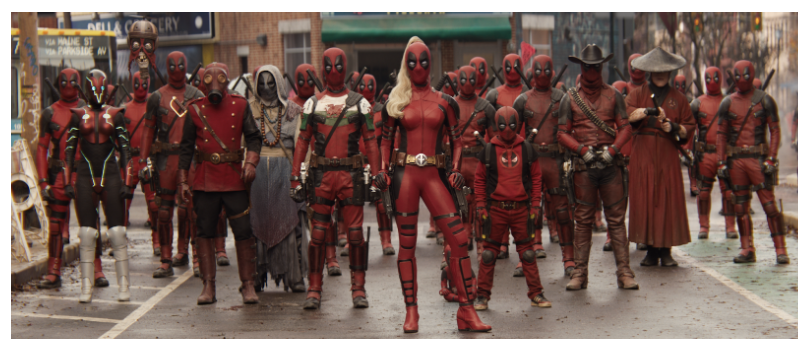 THE DEADPOOL CORPS IS TAKING MANHATTAN IN CELEBRATION OF THE #1 R-RATED FILM OF ALL TIME