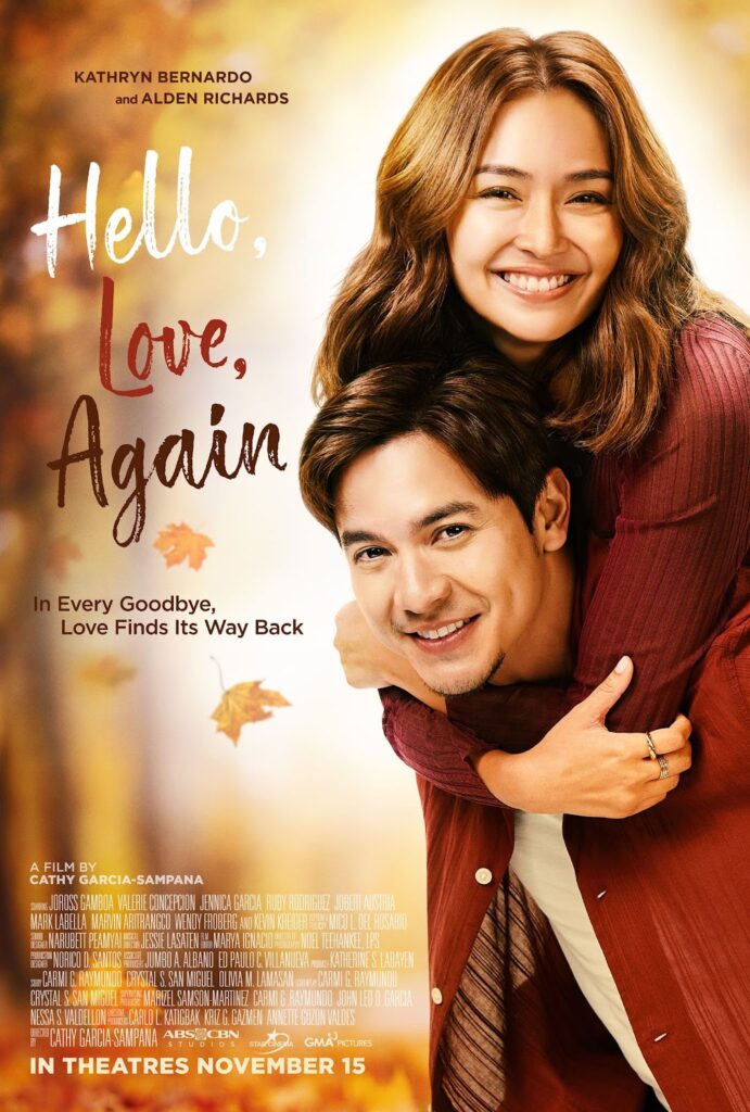 ABS-CBN Films and GMA Pictures’ Filipino Romantic Drama Hello, Love, Again Sets North American Theatrical Release Date with Abramorama