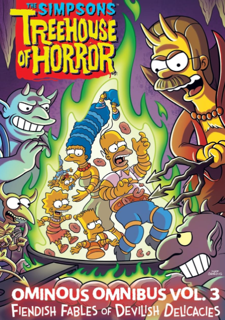 The Third Volume in the Trilogy of Complete Simpsons Treehouse of Horror Comics Is Available Now from Abrams ComicArts