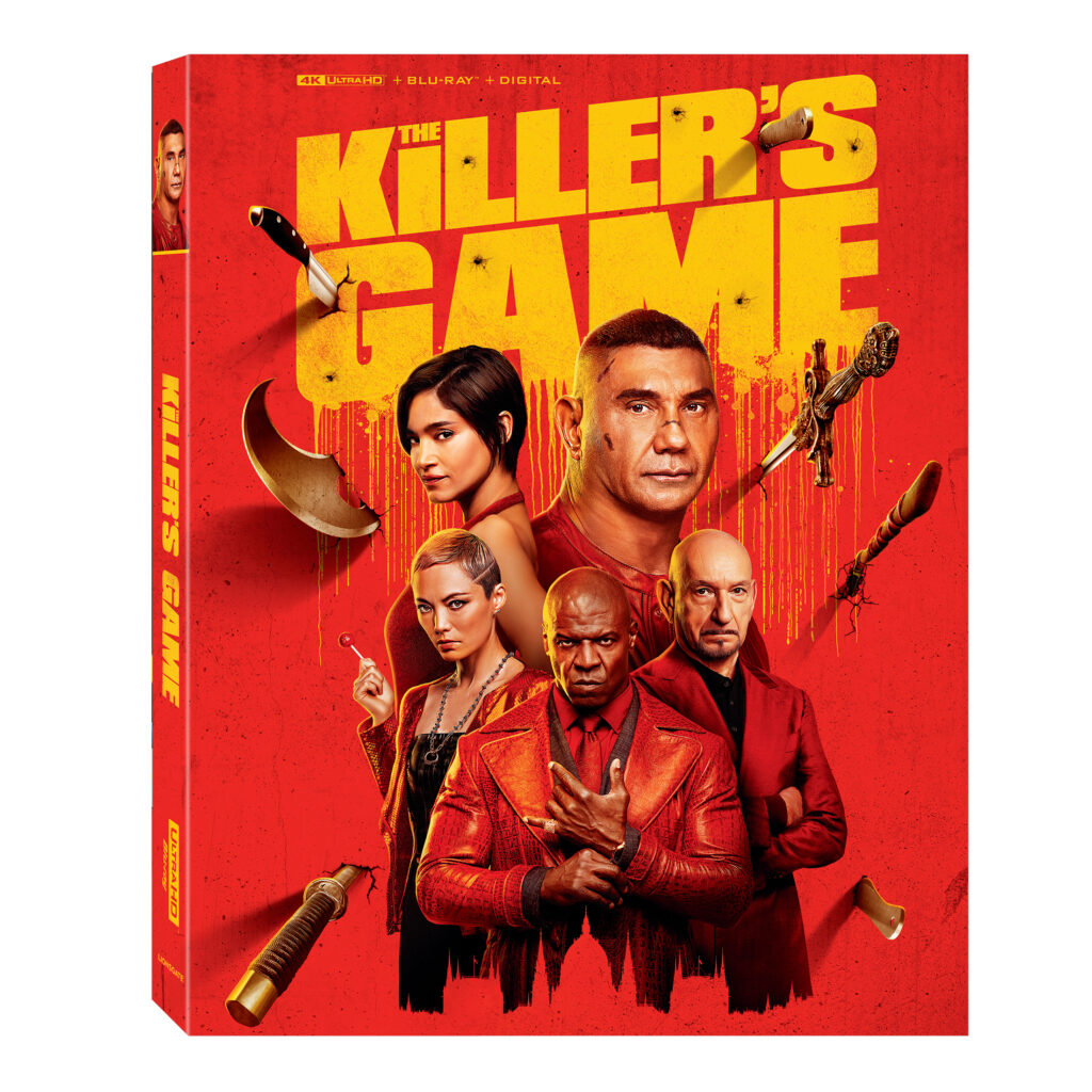 THE KILLER’S GAME, arrives on 4K Ultra HD, Blu-ray™, and DVD on November 19 from Lionsgate