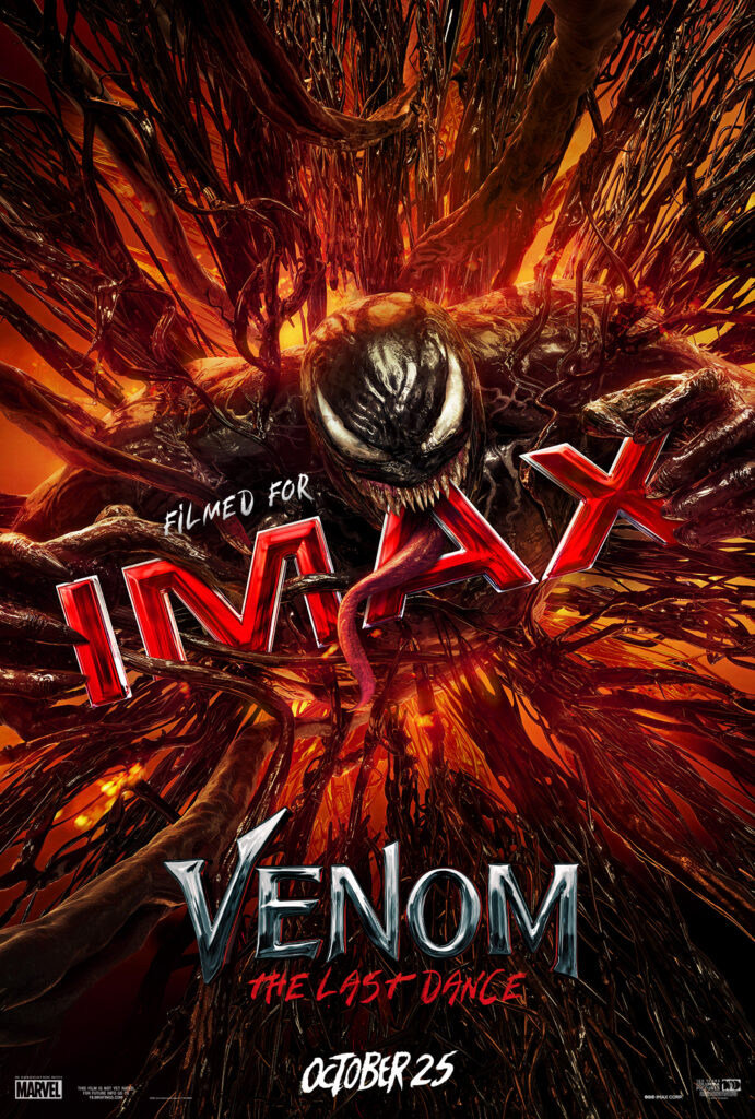 For Two Weeks Only VENOM: THE LAST DANCE In IMAX® starting October 25!