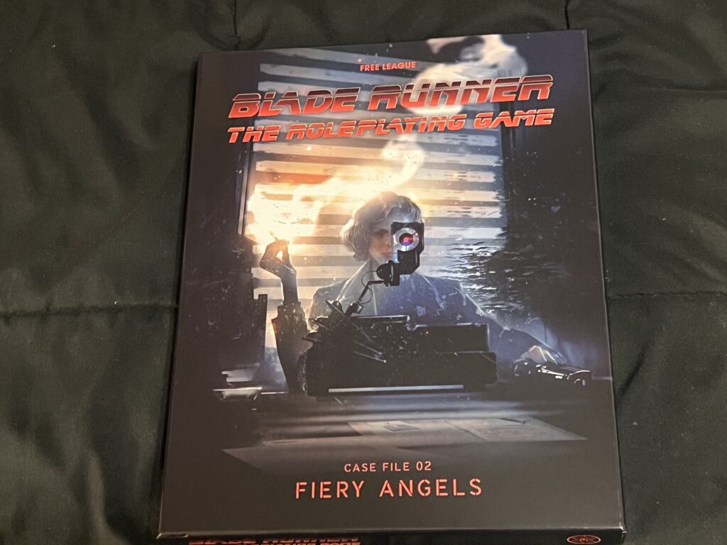 Blade Runner: The Role Playing Game Case File 02 Fiery Angels Review