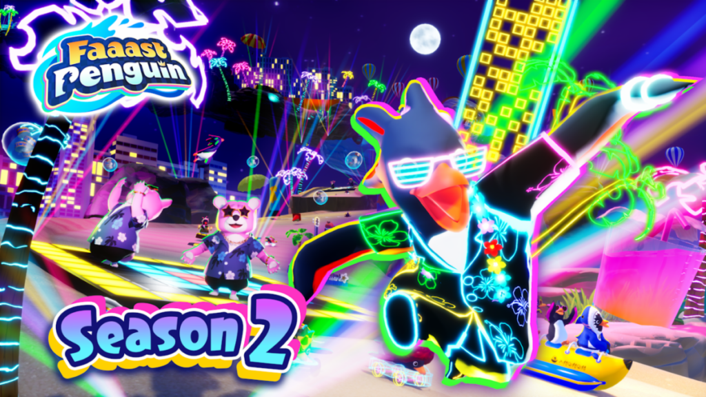 Attack, Accelerate, Survive! Faaast Penguin Season 2 “PARTY HARD Night Paaarty!” Launches Free on November 20th