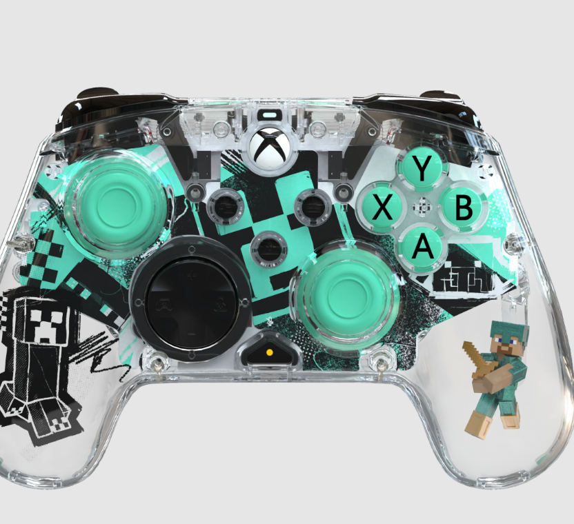 PDP LAUNCHES THE NEW DESIGNED FOR XBOX REALMZ MINECRAFT – DIAMOND PRINT WIRELESS CONTROLLER FEATURING STEVE