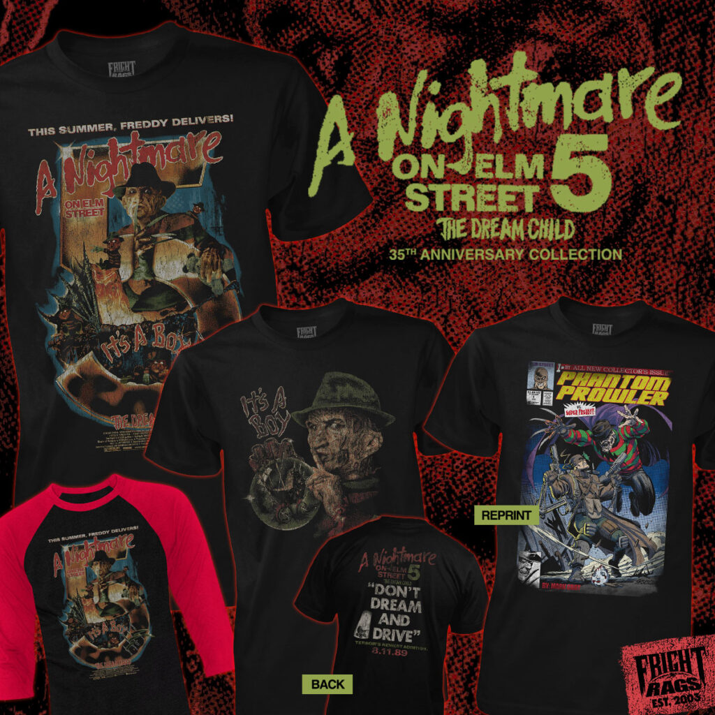 Celebrate BLACK CHRISTMAS & NIGHTMARE ON ELM STREET Anniversaries with New Collections from Fright-Rags