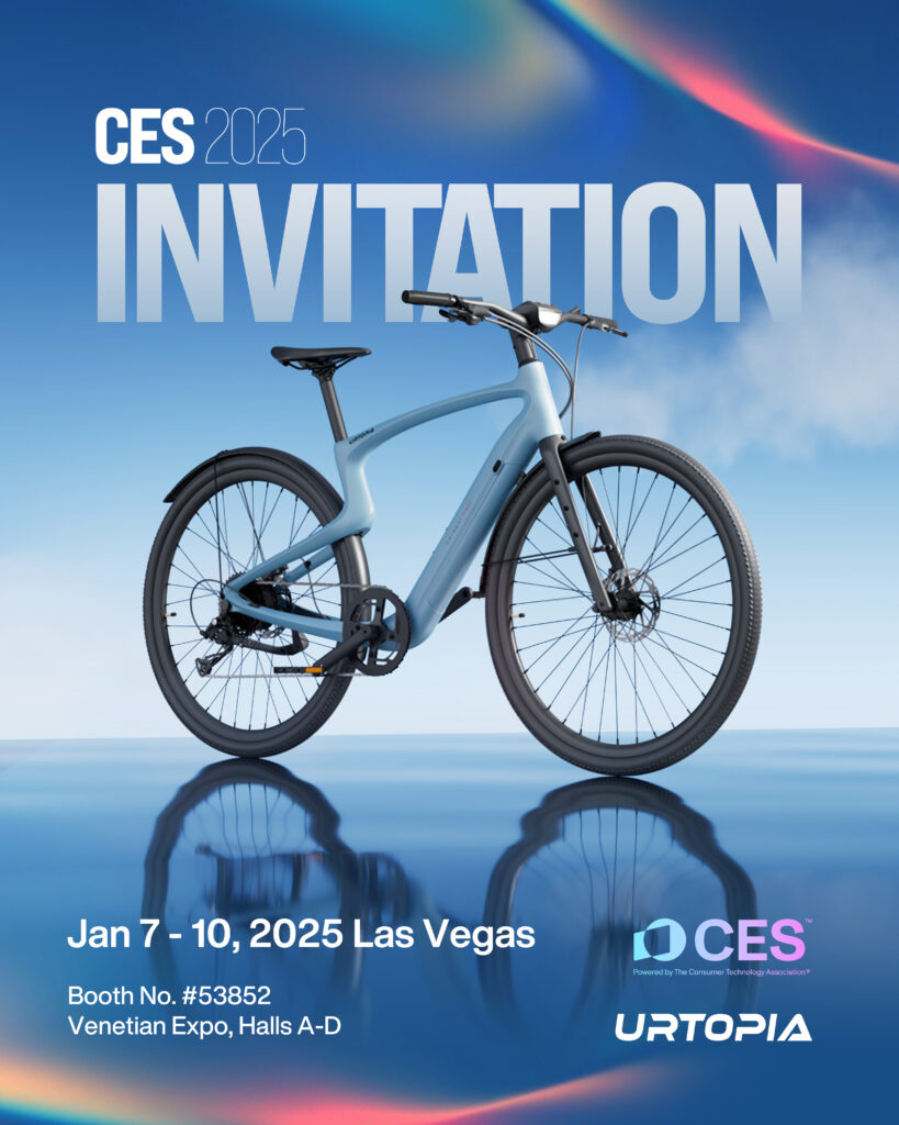 Urtopia to Debut Lightweight E-Bike Innovations and AI Voice Assistant at CES 2025