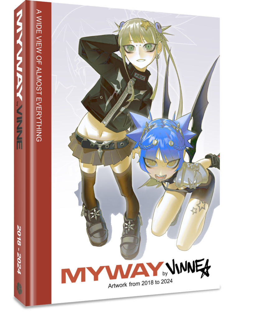 Vinne Blends Anime and Fashion in New Art Book From Clover Press