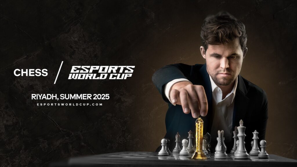 Esports World Cup Welcomes Chess to 2025 Games Lineup with a $1.5 Million Prize Pool