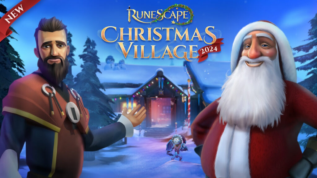 RuneScape Celebrates the Holiday Season with the Christmas Village Event and Daily Advent Calendar Rewards